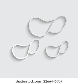 paper potato   chips  icon vector chips logo