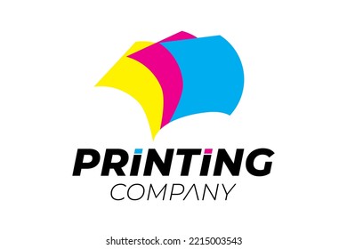 Paper Printing Company Logo Design