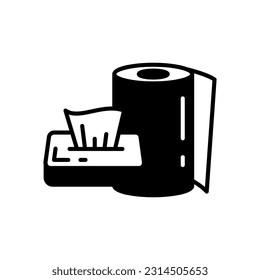 Paper Products icon in vector. Illustration