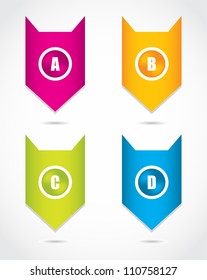 paper progress labels- product choice or versions