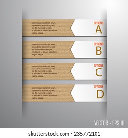 Paper progress steps