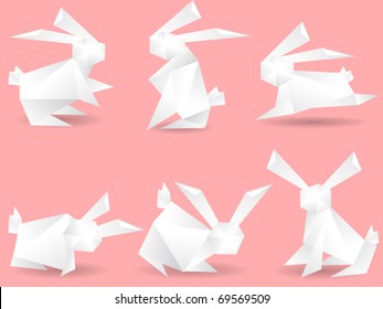 paper rabbits