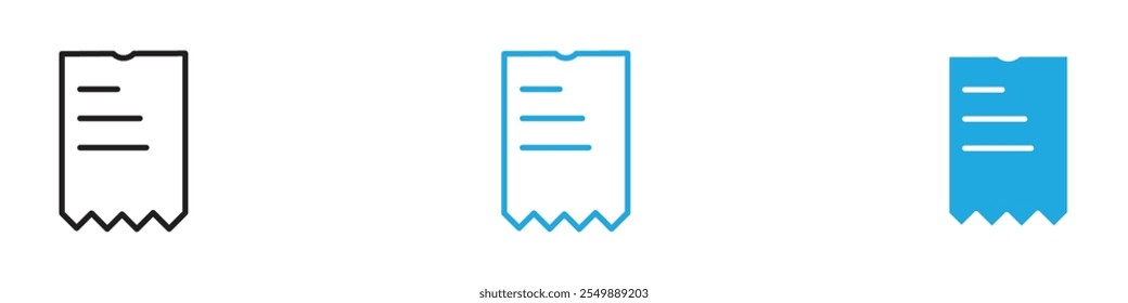 Symbol für Papierbeleg Gliederungsvektor-Positionsgruppe