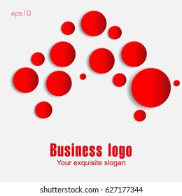 Paper red round in white
Red paper circles round with a shadow on a white background for business ideas infographics logo design print sites