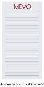 Paper and reminder note