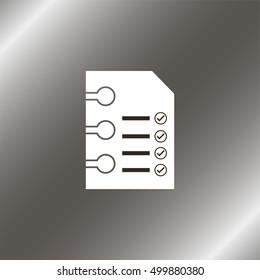 Paper and reminder note