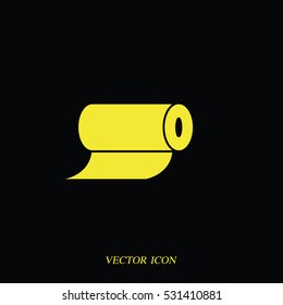 Paper roll icon.
