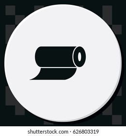 Paper Roll Icon.