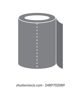 paper roll icon vector illustration