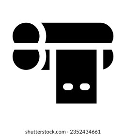 paper roll icon for your website, mobile, presentation, and logo design.