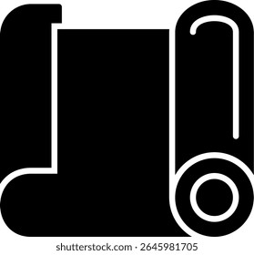 Paper Roll New Creative Vector Icon Design