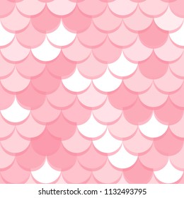 Escalas de papel de Vector sin costura squama patrón de pegatinas rosadas para tela, textil, envoltura, artesanía, serámica