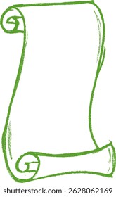 Vector de dibujo de tiza de papel