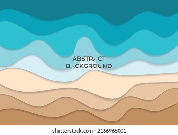 paper sea beach abstract background