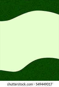 paper with shamrock