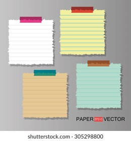 Paper sheet design, vector illustration eps 10.