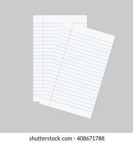 Paper sheet design, vector illustration eps 10.