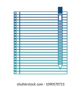 paper sheet document and pen icon