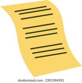 Paper sheet garbage waste ecology