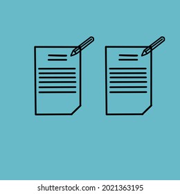 hoja de papel para la elaboración del informe 