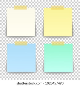 Sticky Notes Vector Art & Graphics
