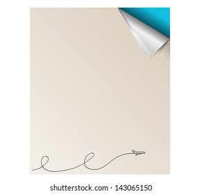 paper sheets Vector