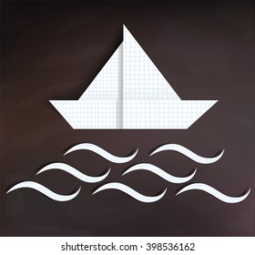 Paper ship for your design