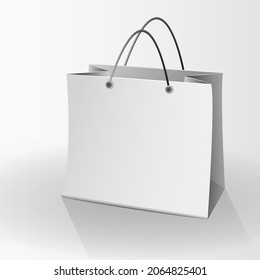Bolsa de venta de papel para comprar. Una bolsa de papel.