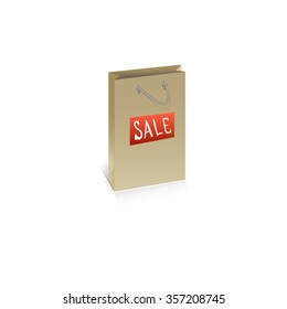 Paper shopping bag