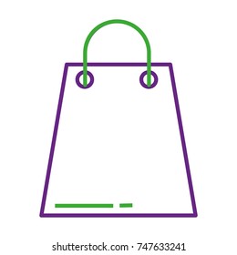 paper shopping bag commerce market digital symbol