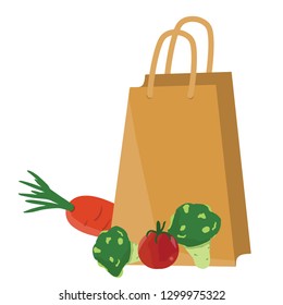 Paper Shopping bag vector