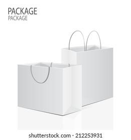 Paper Shopping Bags vector