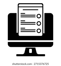 Trituradora de papel Vector Icon negro
