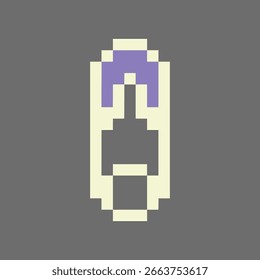 papel clipe simples pixel art