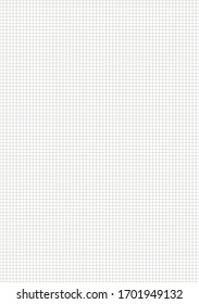 Paper size vector. Paper size standard A. A5. Standard scaled size. Editable vector graph paper background. Vertical projection.
