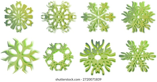 Paper Snowflake Set – Decorative Winter Craft
