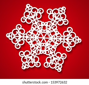 Paper snowflake for Your design