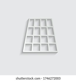 paper  solar battery icon black vector Solar panel