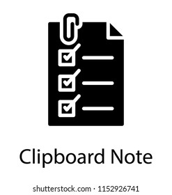
A paper with some checkboxes and details written ahead, showing order checklist icon
