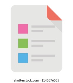 A paper with some checkboxes and text lines, adding worth to checklist icon 