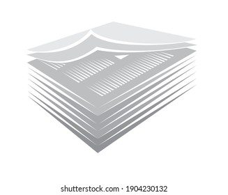 Stack of Paper Images, Stock Photos & Vectors | Shutterstock