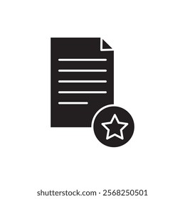 Paper star vector simple trendy style illustration for web and app..eps