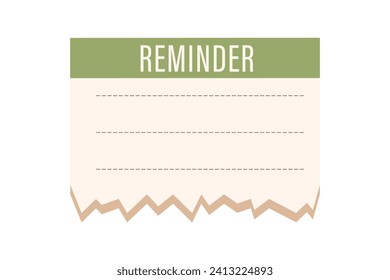 Paper Sticky Note Sticker Design