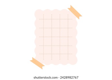Paper Sticky Note Sticker Design