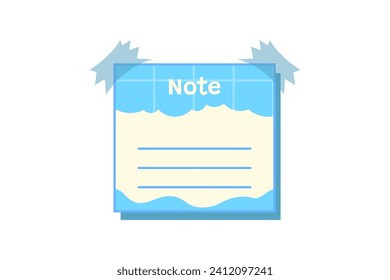Paper Sticky Notes Sticker Design
