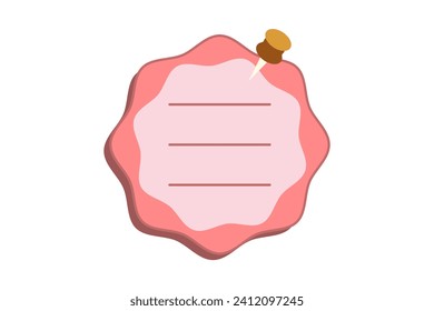 Paper Sticky Notes Sticker Design