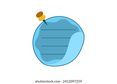 Paper Sticky Notes Sticker Design