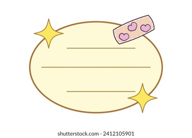Sticker-Design für Papieraufkleber