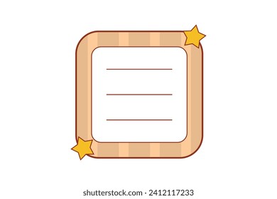 Paper Sticky Notes Sticker Design 