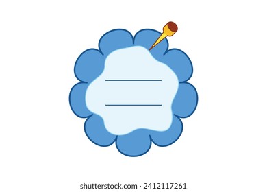 Paper Sticky Notes Sticker Design 